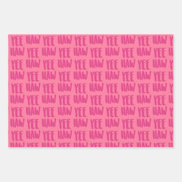Yee Haw Inpakpapier, Country Glam Gift Wrap Inpakpapier Vel