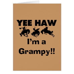 Yee Haw Je suis un T-shirts Grampy et des cadeaux