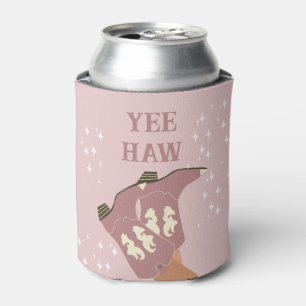 Yee Haw Western Rodeo Cowboy Boots Blush Roze Blikjeskoeler