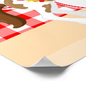 Yeehaw Cowboy Western Anniversaire Poster Boster (Coin)