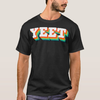 Yeet Funny Kerstmis Meme Teen Trendy Gamer Gaming T-shirt