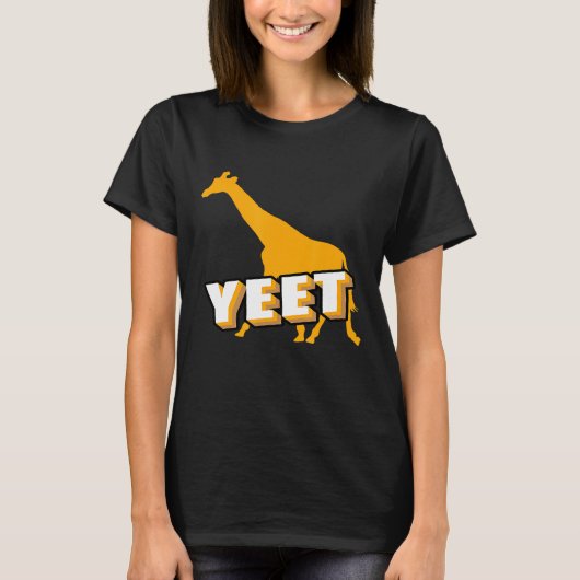Yeet Giraffe Ideas Giraffe T-shirt (Voorkant)