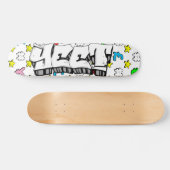 Yeet Graffiti Custom Skateboard (Horz)