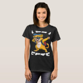 Yeet Or Be Yeeted Cool Cat Dabbing Back To School T-shirt (Voorkant volledig)