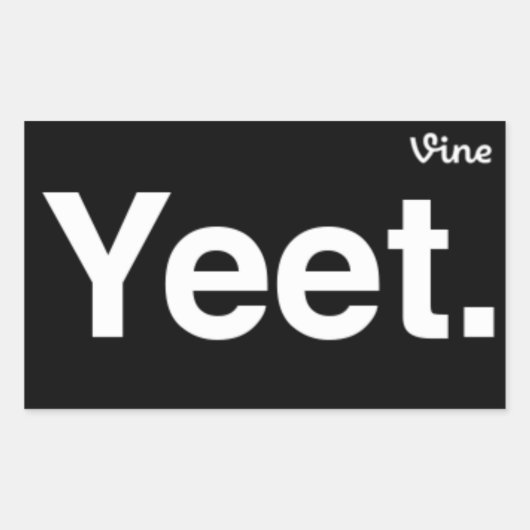 Yeet - Wijnstok Stickers (Voorkant)
