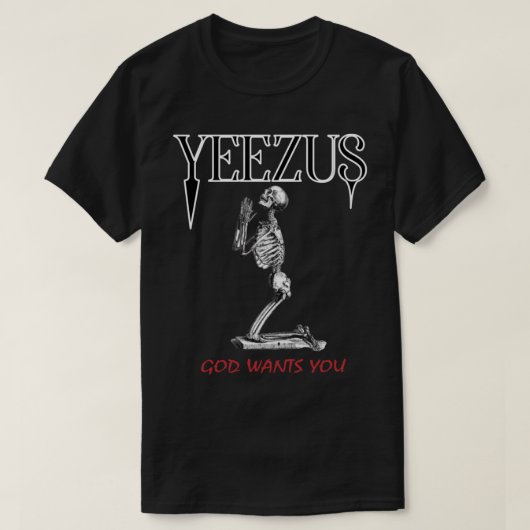 Yeezus squelette Classique T-shirt (Design devant)