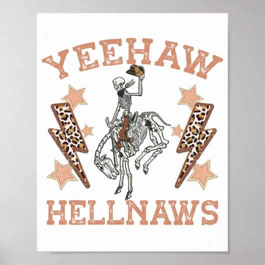 Yehaaw Hellnaws Poster (Voorkant)