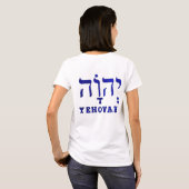 YEHOVAH Dames T-Shirt (Achterkant volledig)