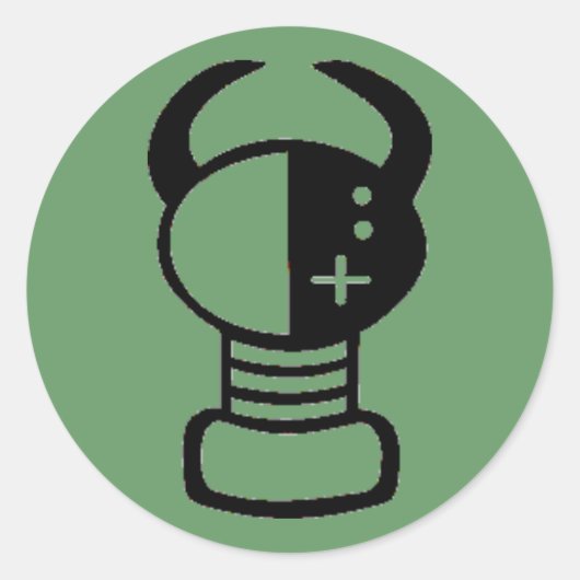 Yei dot ronde sticker (Voorkant)