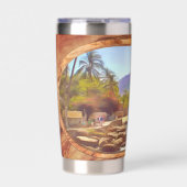 Yelapa Beach 761 Geïsoleerde Drinkbeker (Voorkant)