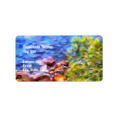 Yelapa Schilderachtig Uitzicht 0819 Adres Etiket (Voorkant)