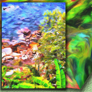 Yelapa Schilderachtig Uitzicht 0819 art. Canvas Afdruk