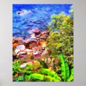 Yelapa Schilderachtig Uitzicht 0819 Art Print (Voorkant)