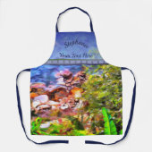 Yelapa Schilderachtig Uitzicht 0819 Schort (Voorkant)