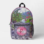 Yelapa Trail 821 Bedrukte Rugzak (Voorkant)