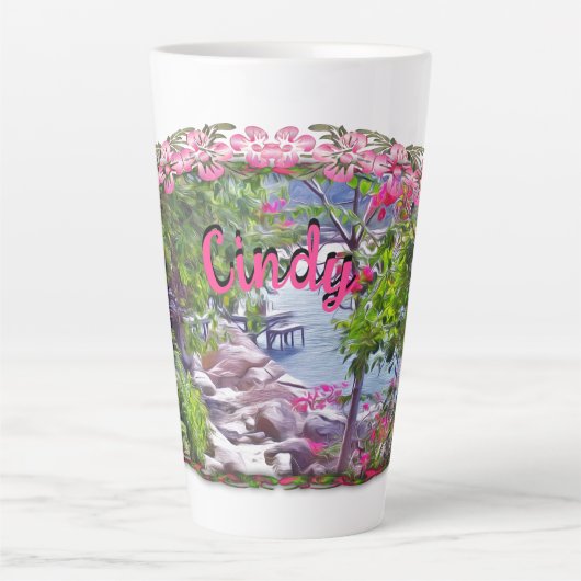 Yelapa Trail 821 Latte Mok (Voorkant)