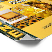 yellow aesthetic collage poster (Coin)