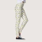 yellow and black hearts leggings (Rechts)