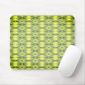 Yellow and black pattern muismat (Met muis)