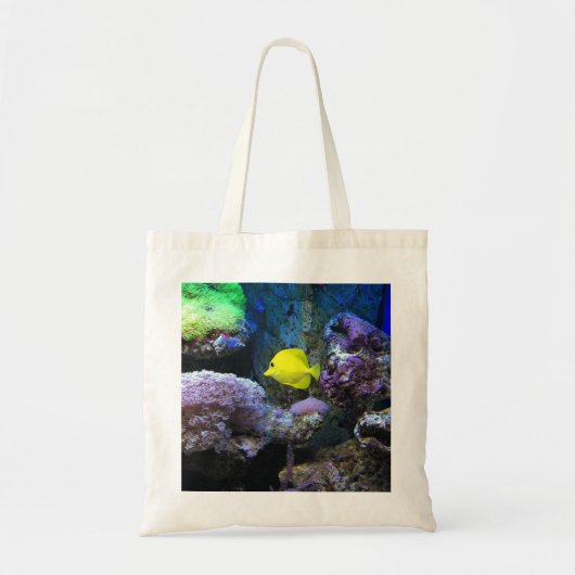 Yellow Angelfish Tote Bag (Voorkant)