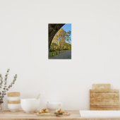 Yellow Autumn Trees Poster (Keuken)