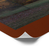 Yellow Autumn Trees Poster (Hoek)