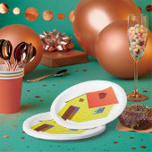 Yellow Barn House Papieren Bordje