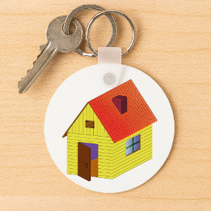 Yellow Barn House Sleutelhanger