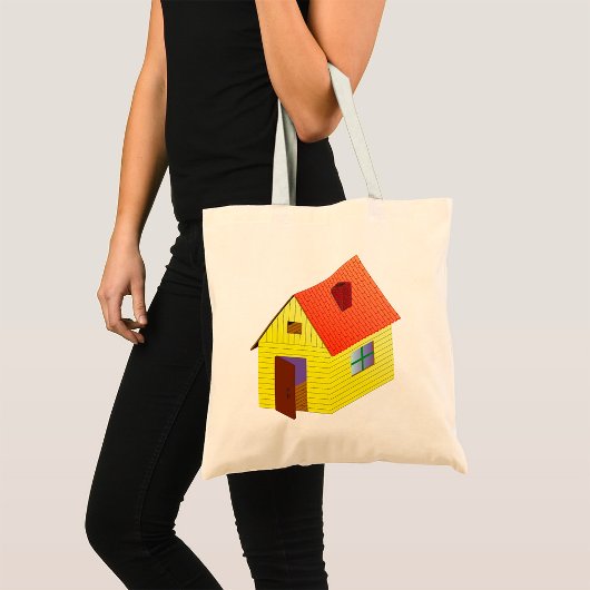 Yellow Barn House Tote Bag