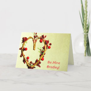 Yellow Be Mine voor hem Lichthartige Valentijnse Feestdagen Kaart
