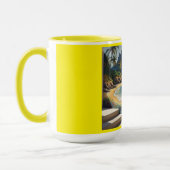 Yellow Beach Sunset Mug Mok (Links)