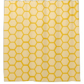 Yellow Bee Honeypeb Douche rideau (Devant)