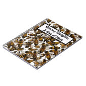 Yellow Bees gepersonaliseerd Notitieboek (Linkerzijde)