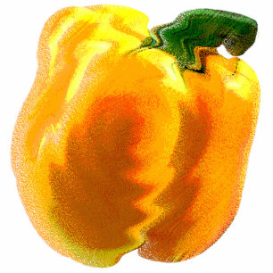 Yellow Bell Pepper Fotobeeldje Magneet