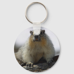 Yellow Bellied Marmot Sleutelhanger