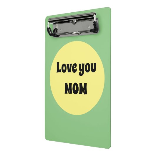 Yellow Big Dot Mini Klembord (Angled2)