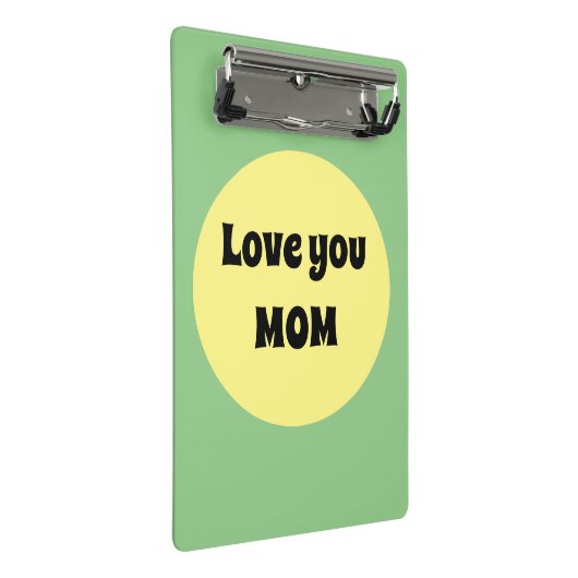 Yellow Big Dot Mini Klembord (Schuin)