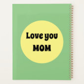Yellow Big Dot Planner (Achterkant)