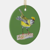 Yellow Bird Ornament (Rechts)