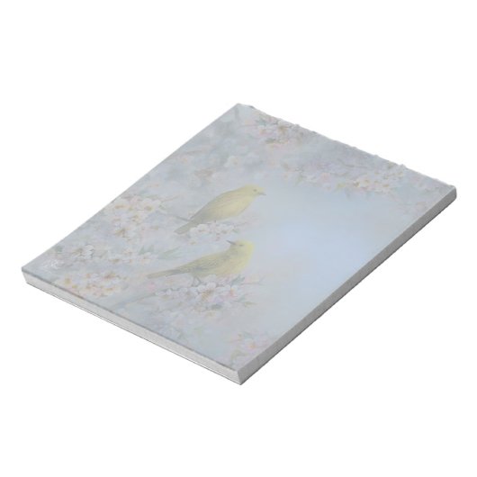 Yellow Birds Notitieblok (Gedraaid)