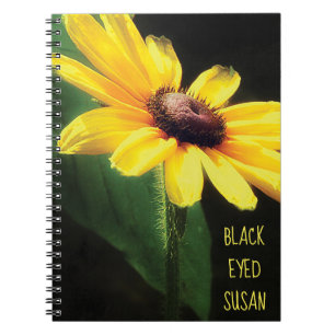 Yellow Black Eyed Susan Fotograaf Notitieboek