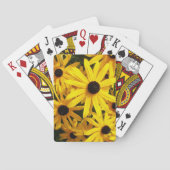 Yellow Black Eyed Susans Floral Speelkaarten (Achterkant)