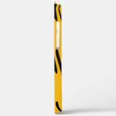 Yellow Black Zigzag Pattern Case-Mate iPhone Case (Achterkant / Links)