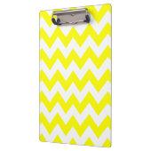 Yellow Blue Bold Chevron Klembord (Links)
