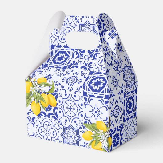 Yellow Blue Lemon Main Squeeze Vrijgezellenfeest Bedankdoosjes (Achterkant)