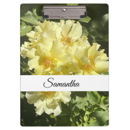 Yellow Botanical Flowers Klembord