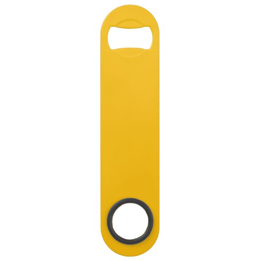 Yellow Bottle Opener Custom Text Bar Key Gift Tool (Devant)