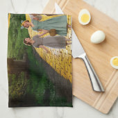 Yellow Brick Road naar Emerald City Theedoek (Quarter Fold)