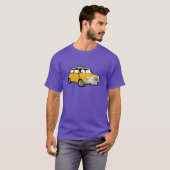 Yellow British car T-shirt (Voorkant volledig)