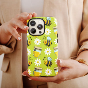 Yellow Bumblebee Honey   iPhone 14 Hoesje-Mate Case-Mate iPhone 14 Hoesje